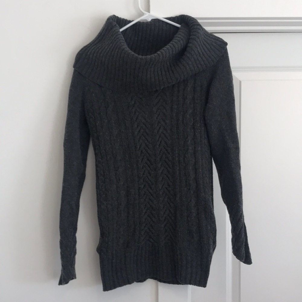 Cable sweater